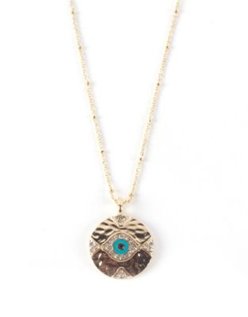 Lonna & Lilly Mixed Evil Eye Pendant Necklace - TURQUOISE