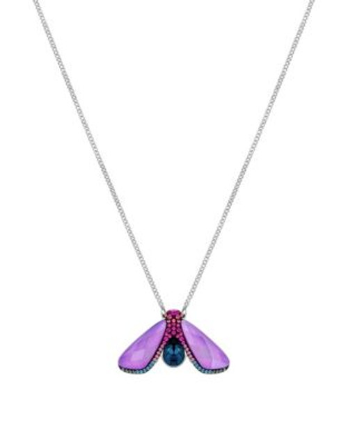 Swarovski Ditty Butterfly Necklace - DARK MULTI