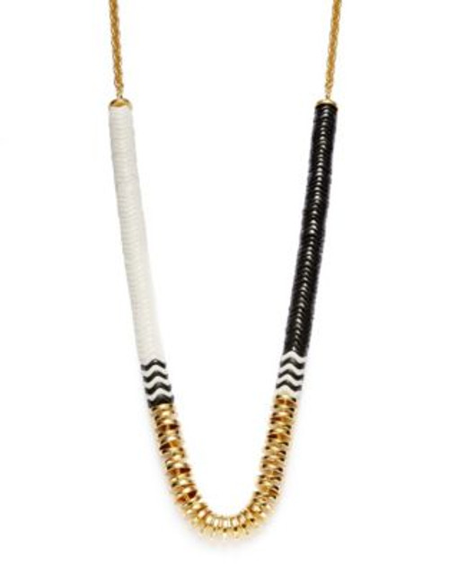 Trina Turk Bright Tribal Stacked Necklace - BLACK