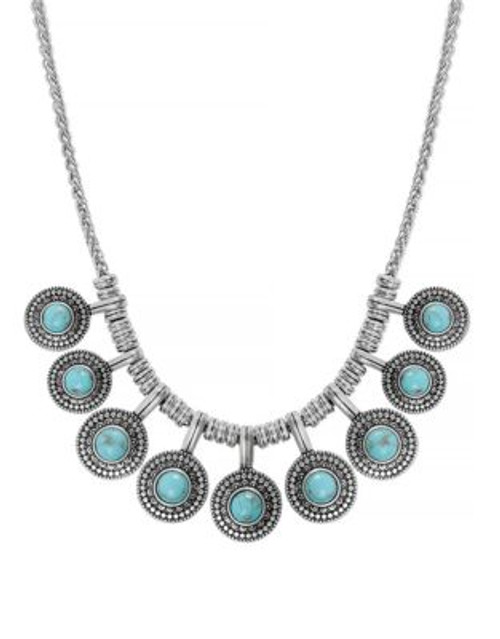 Lucky Brand Turquoise Bib Necklace - TURQUOISE