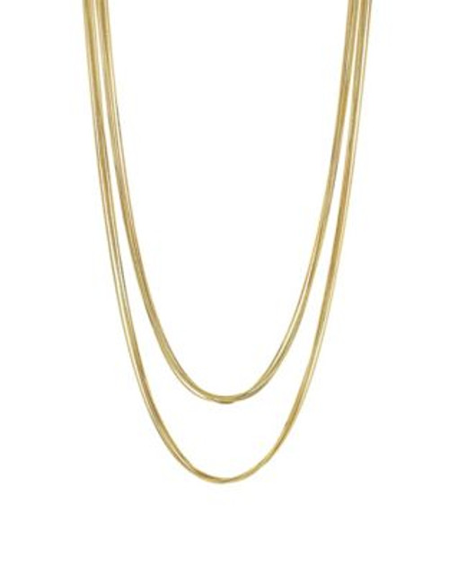 Vince Camuto Convertible Goldplated High-Low Necklace - GOLD