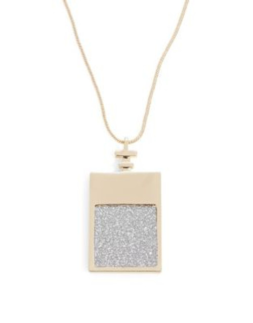 Expression Glitter Paper Pendant Necklace - ASSORTED