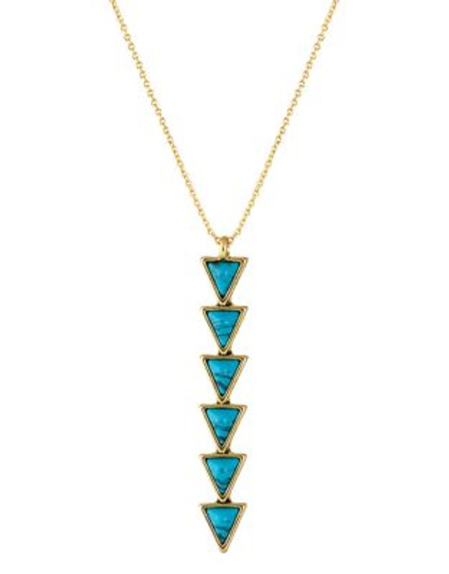 House Of Harlow 1960 Acension Pendant Necklace - TURQUOISE