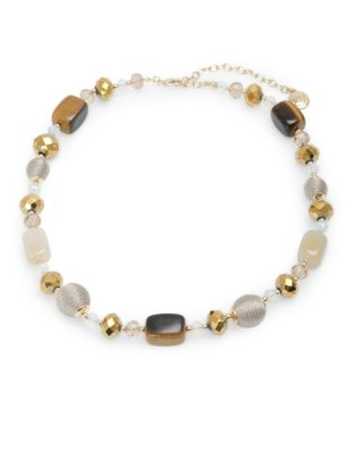 Jones New York Single Strand Necklace - BROWN