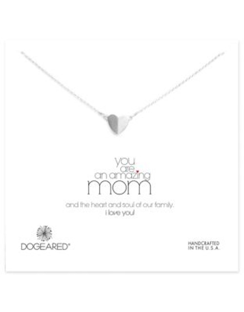 Dogeared MOM You Are Amazing Single Strand Necklace - SILVER