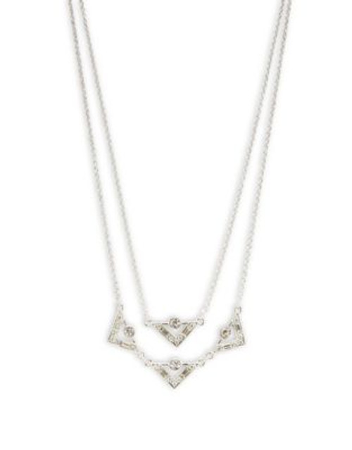 Lauren Ralph Lauren Layered Charm Necklace - SILVER