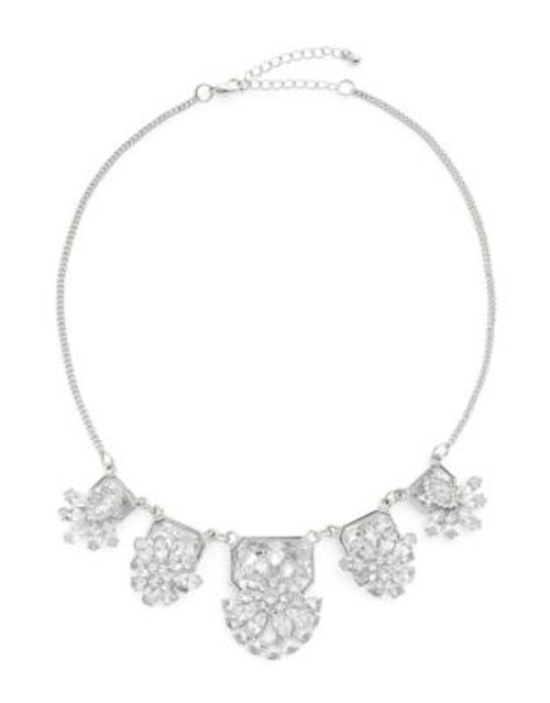 Expression Double Casting Collar Necklace - SILVER