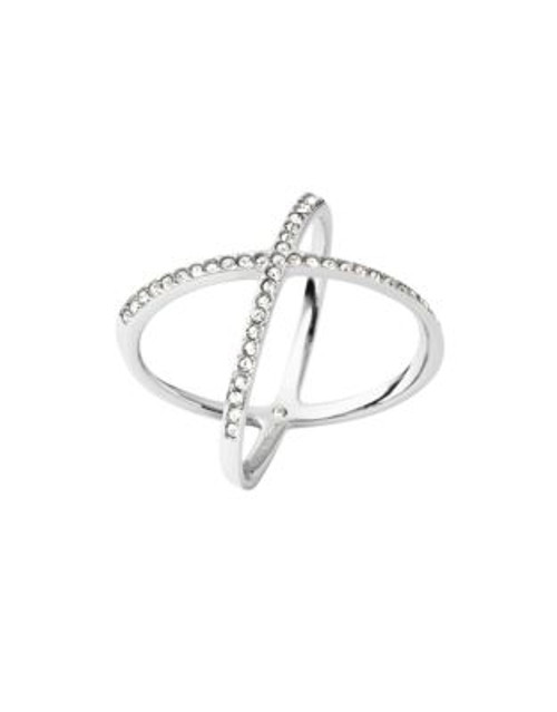 Michael Kors Semi-Precious Stone Ring - SILVER - 6