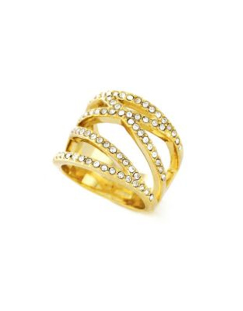 Vince Camuto Criss Cross Ring - GOLD - 7