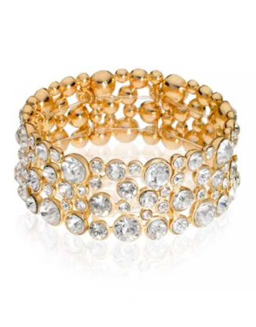 Guess Crystal Accented Bracelet - GOLD