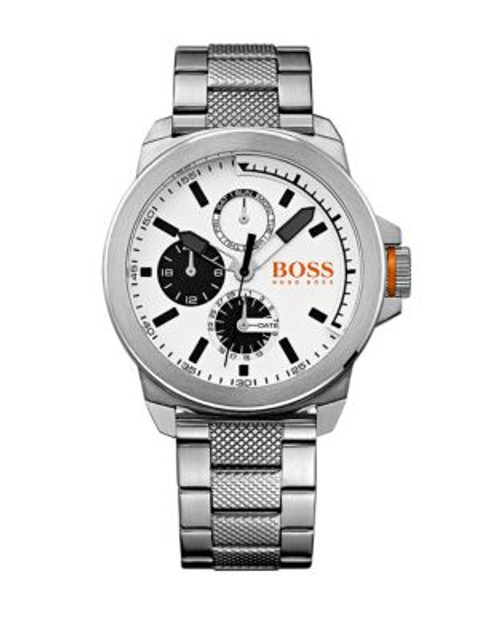 Boss Orange Mens Analog New York 1513167 Watch - SILVER