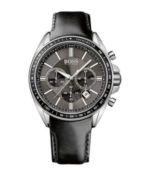 Boss Mens Chronograph Driver Sport 1513085 Watch - BLACK