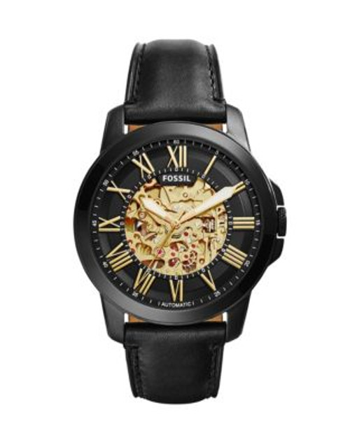 Fossil Analog Grant Watch - BLACK