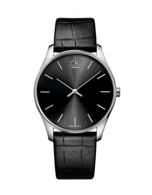 Calvin Klein Mens Analog Classic K4D211C1 Watch - BLACK