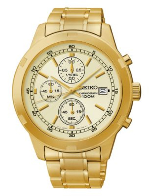 Seiko SKS426 Mens Chronograph - GOLD