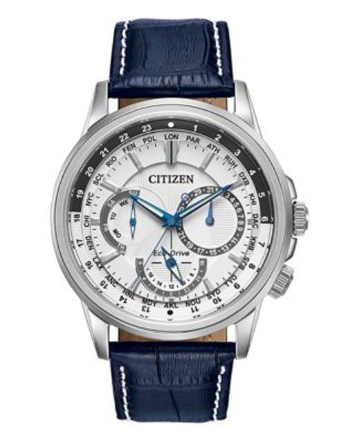 Citizen Mens Analog Calendrier Watch BU2020-02A - BLUE