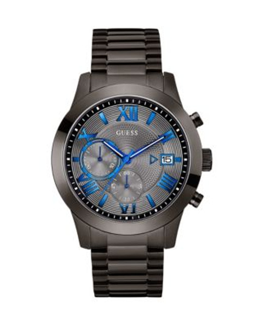 Guess Atlas Stainless Steel Multifunction Watch - GREY
