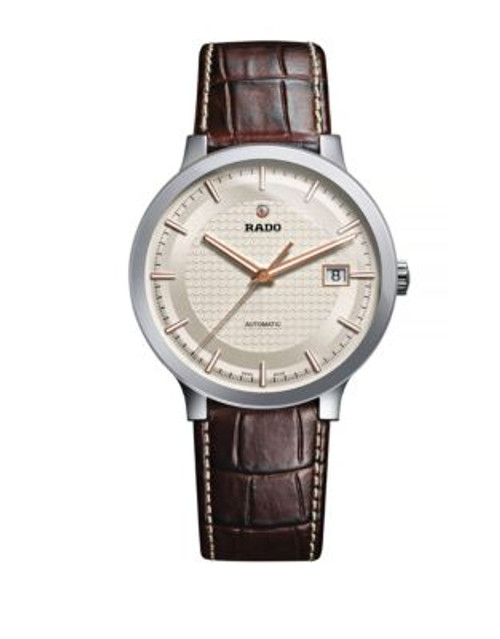 Rado Mens Automatic Centrix R30939125 Watch - BROWN