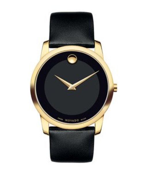 Movado Mens Museum Standard - BLACK