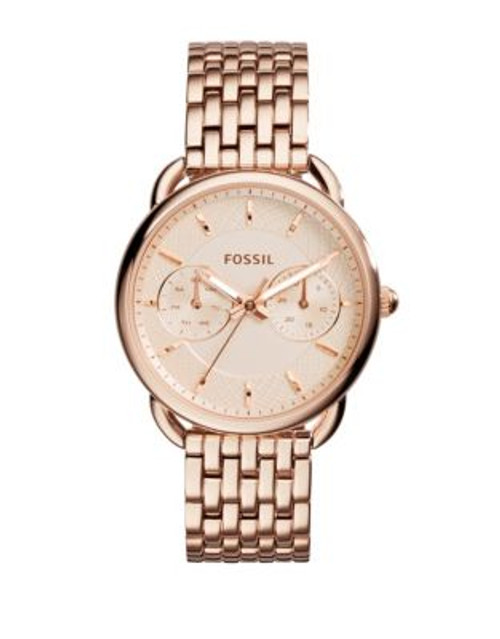 Fossil Womens Tailor Standard Multifunction ES3713 - ROSE GOLD