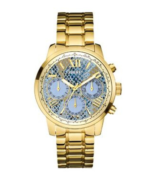 Guess Ladies Chronograph Stainless Steel Watch W0330L13 - GOLD
