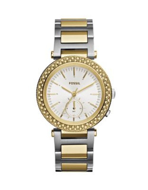 Fossil Womens Two-Tone Stainless Steel Analog Watch - TWO TONE