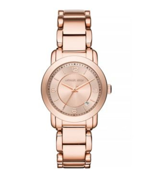 Michael Kors Janey Two-Tone Stainless Steel Bracelet Watch - ROSE GOLD