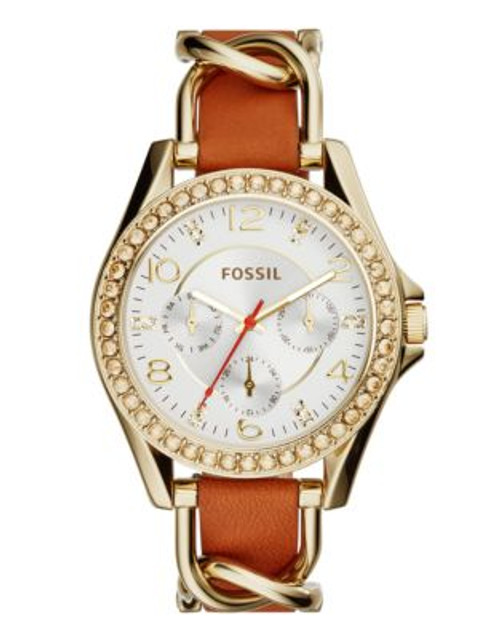 Fossil Womens Riley Standard Multifunction ES3723 - BROWN