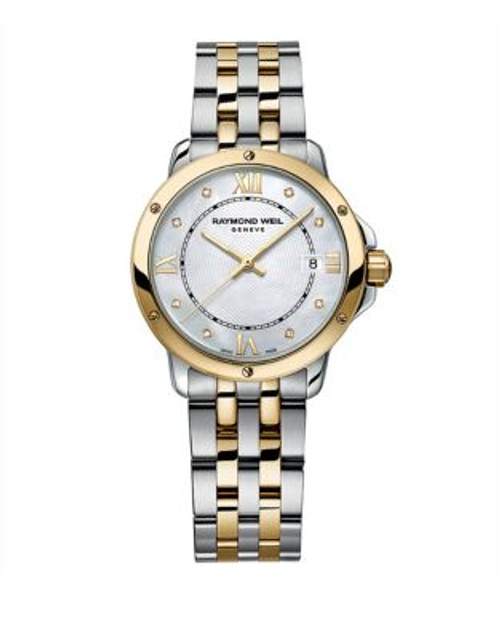 Raymond Weil Womens Tango Quartz 5391STP00995 Watch - TWO TONE