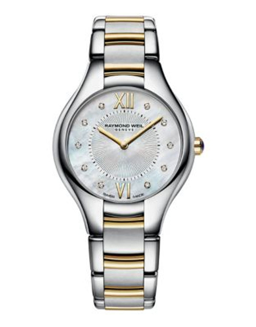 Raymond Weil Womens Noemia Quartz 5132STP00985 Watch - TWO TONE