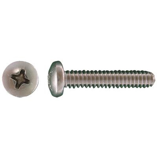 8-32X1/2 Ss Pan Phillips Mach Screw