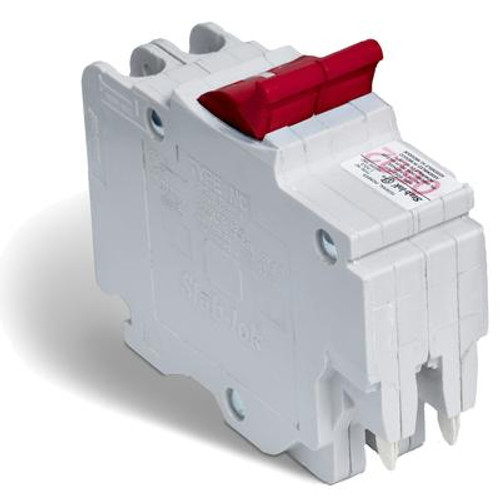 Double Pole 20 Amp Stab-lok (NC) Plug-On Circuit Breaker