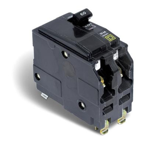 Double Pole 60 Amp QO Plug-On Circuit Breaker