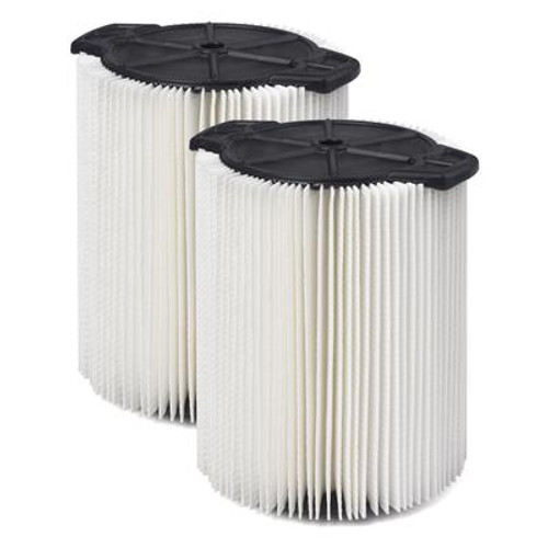 Replacement Filters for Wet/Dry Vac - 2-Pack