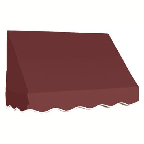 5 Feet Ottawa (31 Inch H X 24 Inch D) Window / Entry Awning Burgundy