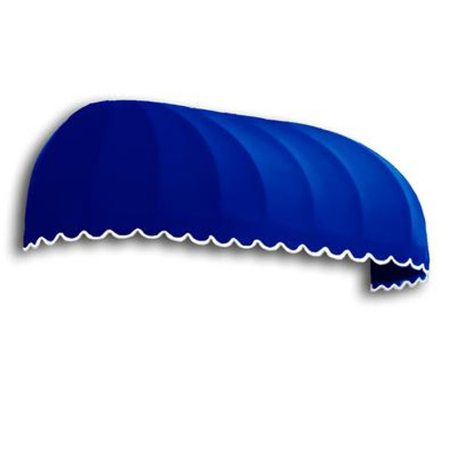 4 Feet Vancouver (31 Inch H X 24 Inch D) Window / Entry Awning Bright Blue