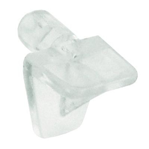 Clear Plastic Shelf Support (8 per bag)