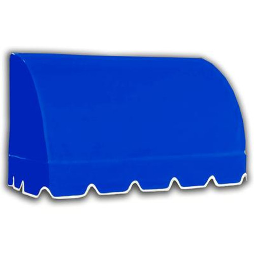 6 Feet Terrebonne (31 Inch H X 24 Inch D) Window / Entry Awning Bright Blue