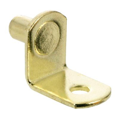 Shelf support 1/4 In. diameter - brass