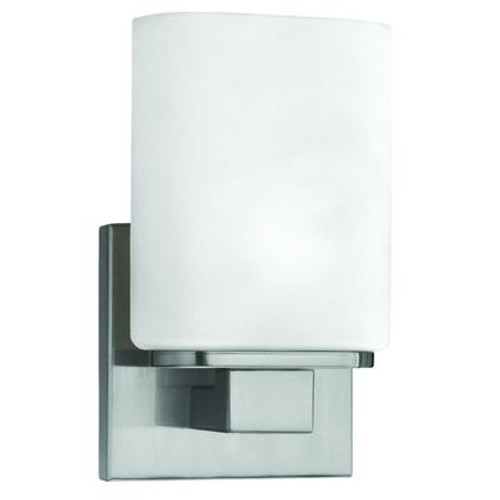 Dolante Collection 1-Light Satin Nickel Wall Sconce