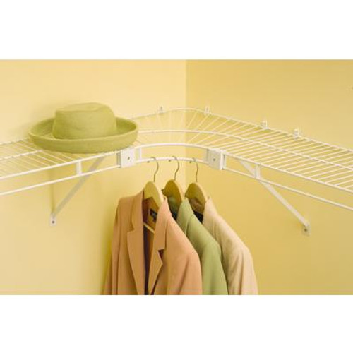 12 Inch Wardrobe Corner Shelf