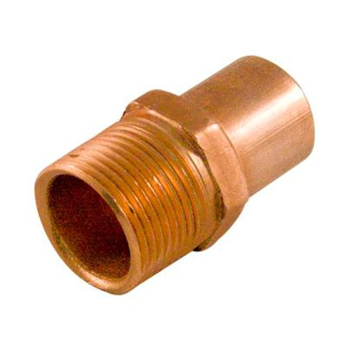 Fitting Copper Male Adapter 1/2 Inch Fitting To Male