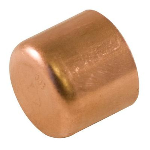 Fitting Copper Tube Cap 3/4 Inch