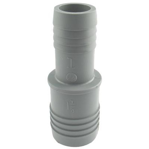 Poly Reducing Coupling - 1 1/4 Inch Insert X 1 Inch Reducing Insert