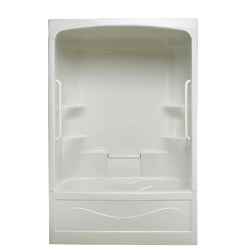 Liberty 1-piece Tub and Shower Free Living Series - Light- Right Hand