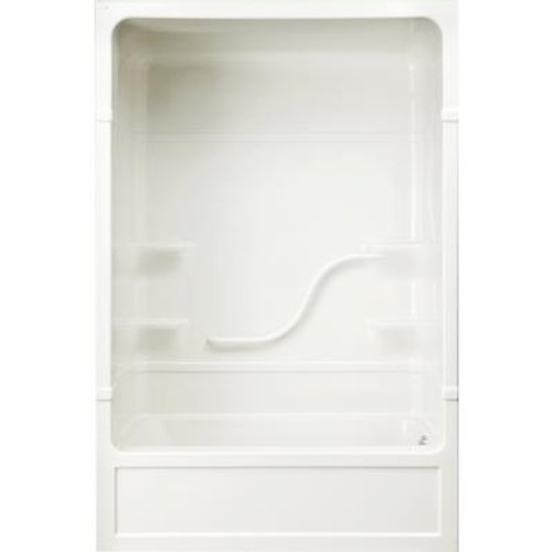 Parker 16 - Acrylic 60 Inch 1-piece Tub And Shower Combination Whirlpool/Jet-Air- Right Hand