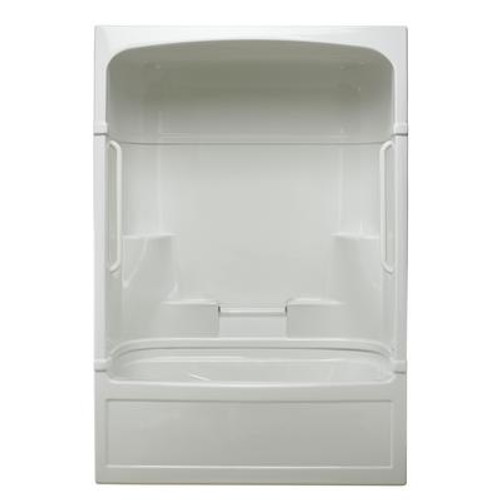 Victoria 3-piece Tub and Shower Free Living Series - Light-Left Hand