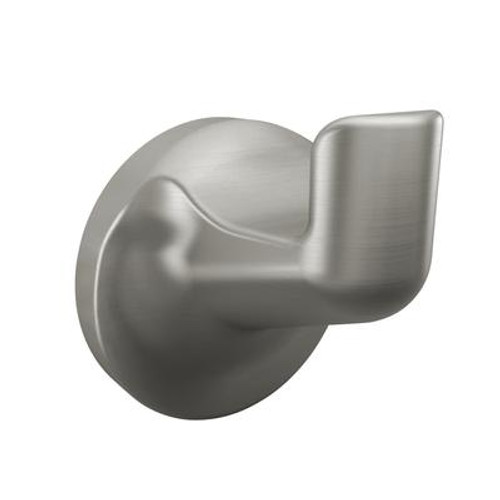 Aspen Brushed Nickel Robe Hook