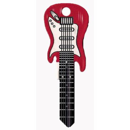 WR3 Electric Guitar House Key - Red