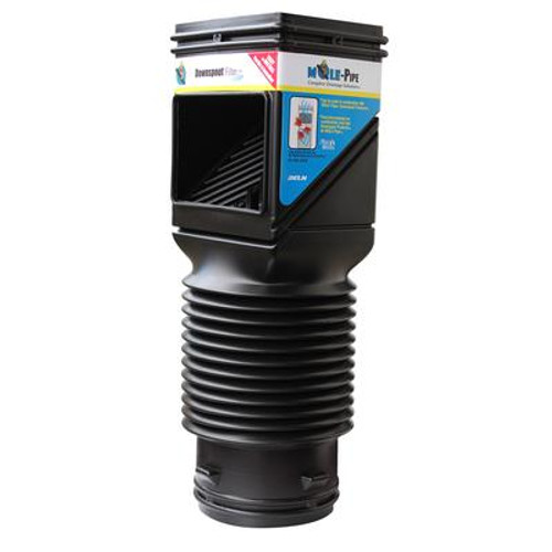 Flex-Grate Downspout Filter (Black)